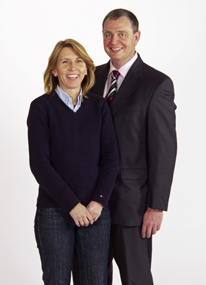 Foto von Zahntechnikermeister Stefan Teut und seiner Frau Zahntechnikerin Susanne Teut